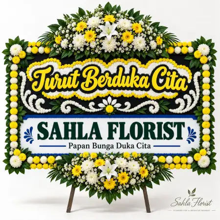 Papan Bunga Duka Palembang